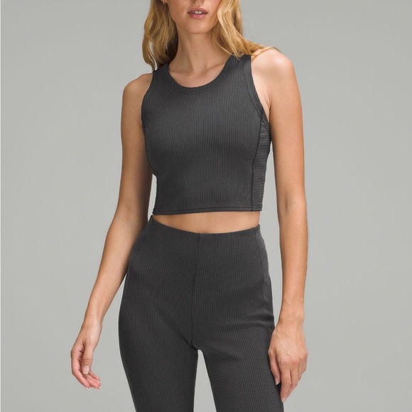 ❌SOLD❌Lululemon | Ribbed Softstreme Cropped Tank - Picture 11 of 11